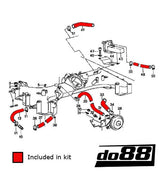do88 - Układ dolotowy - PORSCHE 911 Turbo (930) K Jetronic hoses