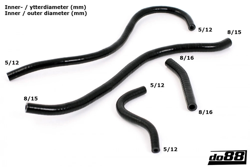 do88 - Przewody podciśnieniowe - PORSCHE 911 Turbo (930) Vacuum hoses