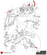 do88 - Przewody podciśnieniowe - PORSCHE 911 Turbo (930) Vacuum hoses
