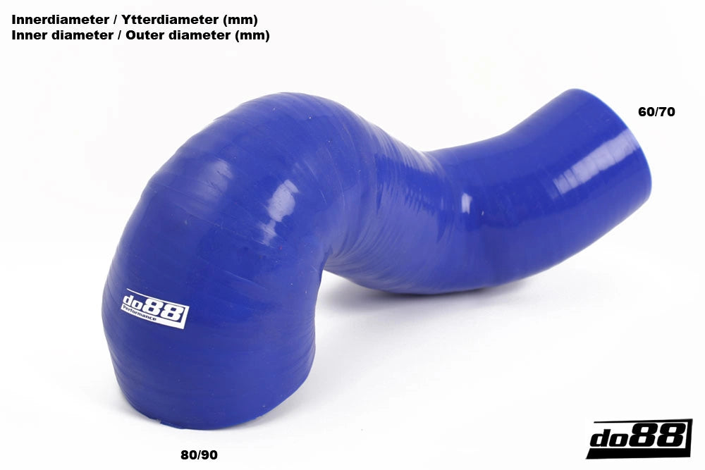 do88 - Układ dolotowy - SAAB 900 TurboLucas 1990-1993 Inlet hose Blue