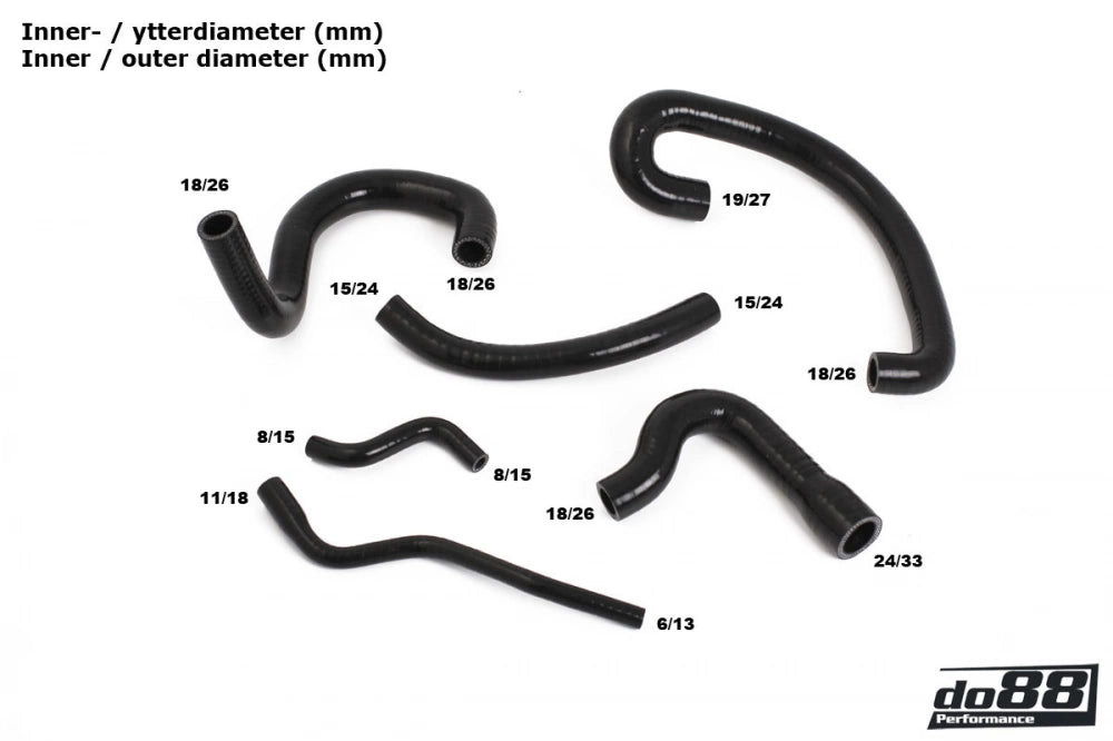 do88 - Układ dolotowy - PORSCHE 911 Turbo (964) K Jetronic hoses