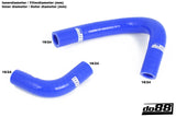 do88 - Układ chłodzenia - VOLVO 740 940 Turbo 92-98 Coolant hoses oil cooler