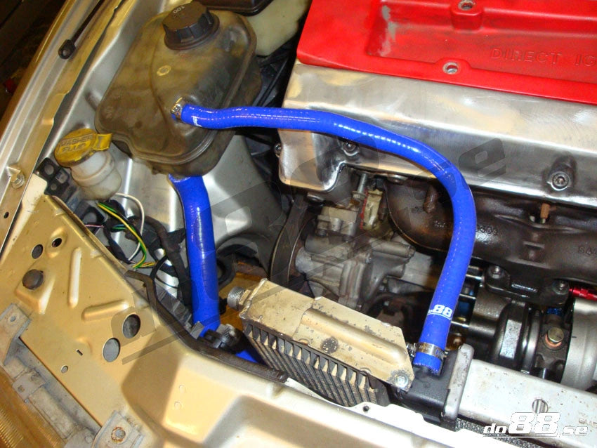 do88 - Przewody płynu chłodzącego - SAAB 9000 Turbo 94-98 Coolant hoses Red