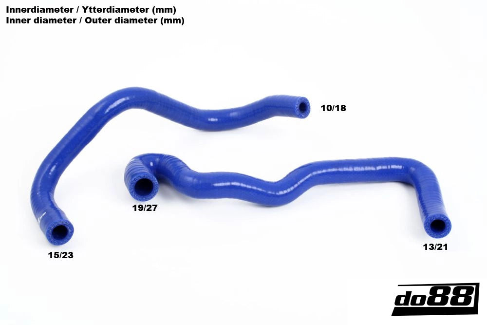 do88 - Przewody odpowietrzające skrzynię korbową - SAAB 9-5 98-03 & 9-3 T7 99-03 Crankcase vent hoses