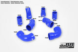do88  - Układ dolotowy - AUDI RS6 C5 2002-2004 Pressure hoses Blue