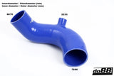 do88 - Układ dolotowy - VOLVO 740 940 Turbo 90-98 Inlet hose Blue