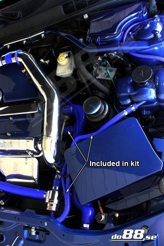 do88 - Przewody płynu chłodzącego - SAAB 900/9-3 Turbo 94-00 Coolant hoses Blue