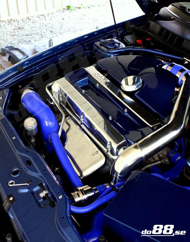 do88 - Przewód dolotowy - SAAB 900/9-3 Turbo 94-00 Inlet hose Blue