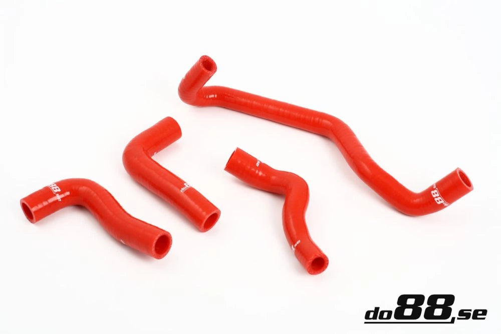 do88 - Przewody nagrzewnicy - VOLVO C30/C70/S40/V50 Turbo 04-13 Heater hoses Red