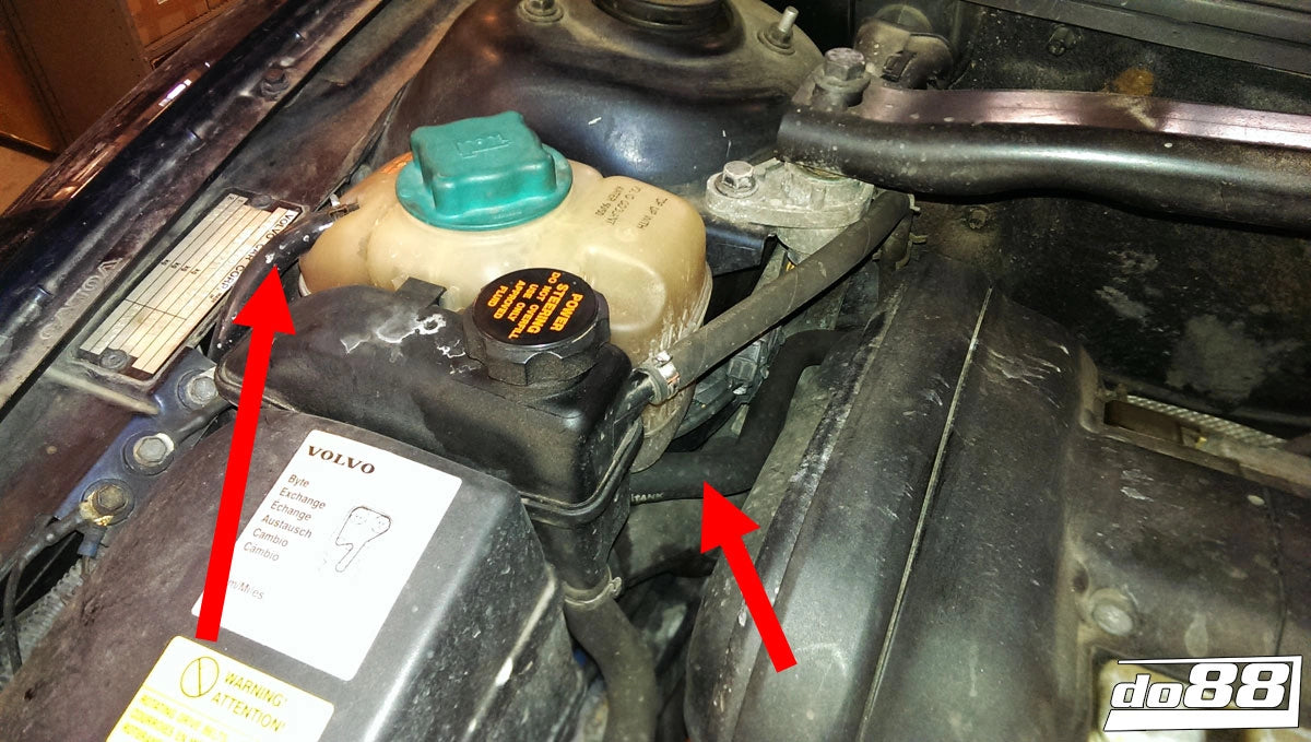 do88 - Przewody układu chłodzenia - VOLVO V70N/S60 01-08 Coolant hoses complement