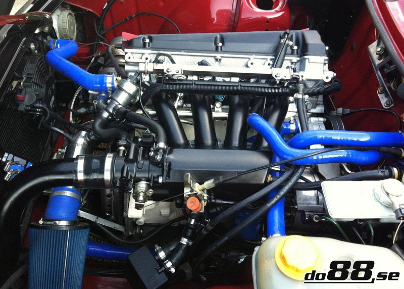 do88 - Układ chłodzenia - SAAB 900 Turbo 16 84-93 Coolant hoses Black