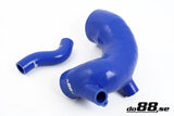 do88  - Układ dolotowy - AUDI MK1 S2 3B 1990-1992 Turbo Inlet hose Blue