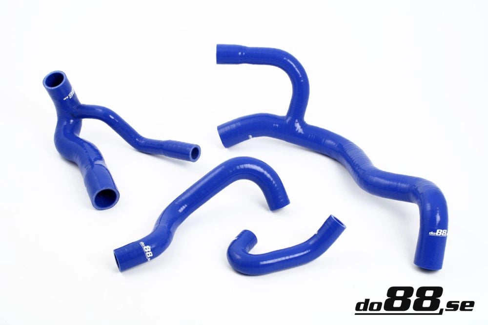 do88  - Układ dolotowy - AUDI MK1 S2 3B 1990-1992 Radiator hoses Blue