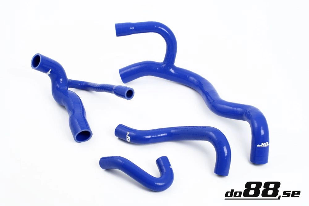 do88  - Układ dolotowy - AUDI MK1 S2/RS2 ABY ADU 1992-1996 Radiator hoses Blue