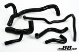 do88  - Układ dolotowy - AUDI MK1 Quattro 20v Radiator hoses Black
