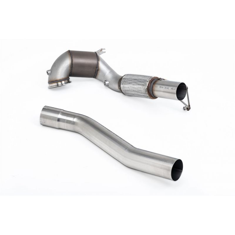 Milltek - Downpipe z High‑Flow katalizatorem - Golf GTI - Mk8 - 2.0 TSI