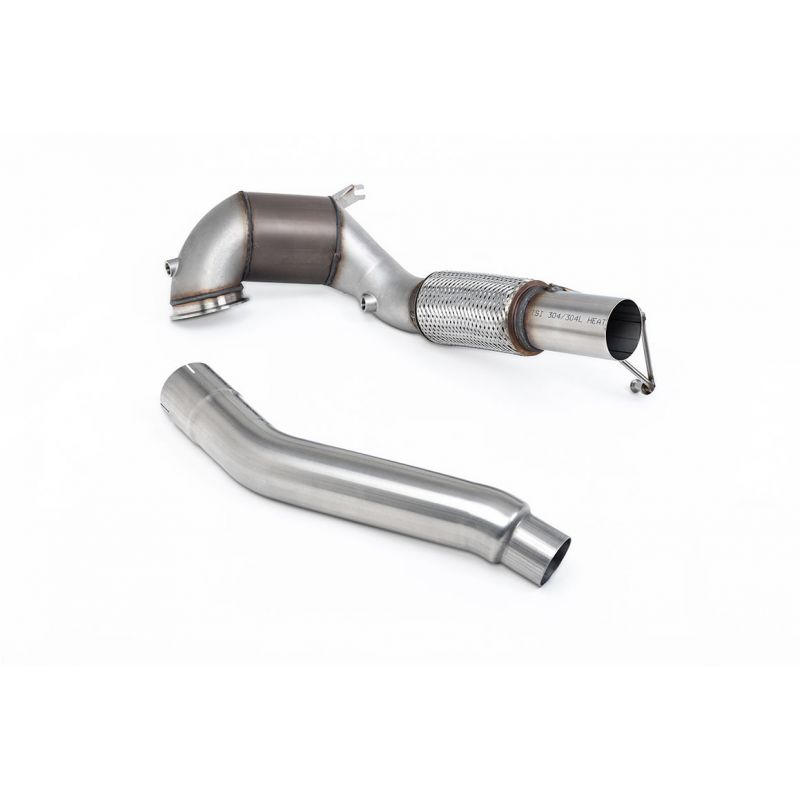 Milltek - Downpipe z High‑Flow katalizatorem - Golf GTI - Mk8 - 2.0 TSI