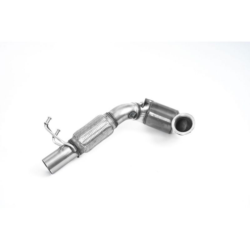 Milltek - Sportowy downpipe z katalizatorem - Golf R - Mk7 - Variant - 2.0 TSI
