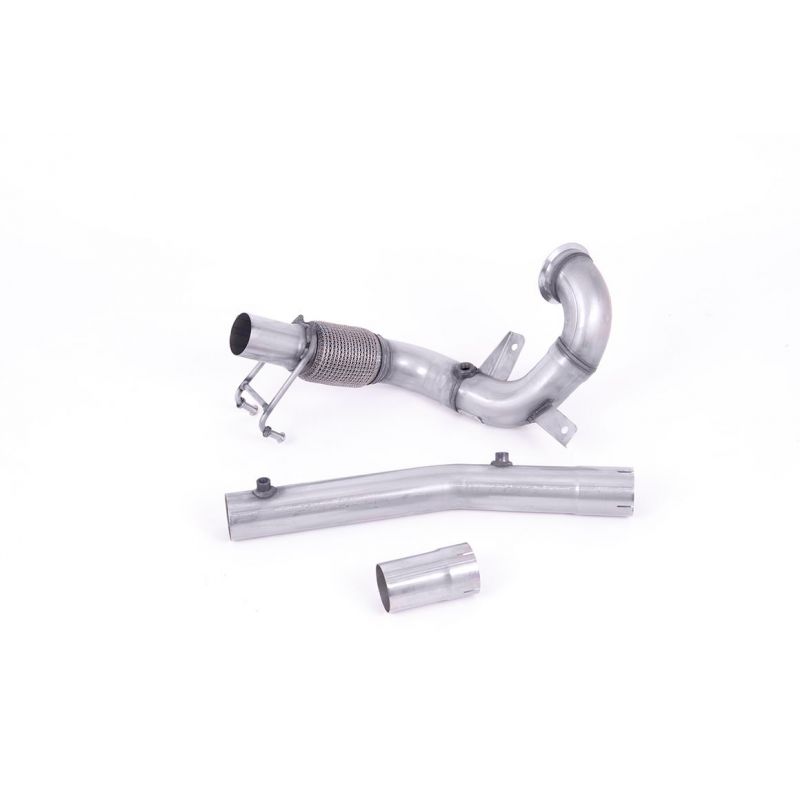 Milltek - Downpipe - zamiennik filtra cząstek stałych OPF (OPF Bypass) - Polo GTI MK6 (AW) - 2.0 TSI