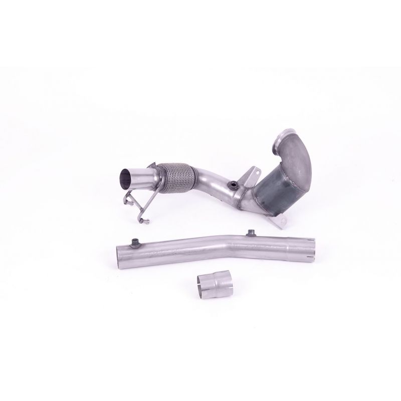 Milltek - Downpipe - zamiennik filtra cząstek stałych OPF (OPF Bypass) - Polo GTI MK6 (AW) - 2.0 TSI