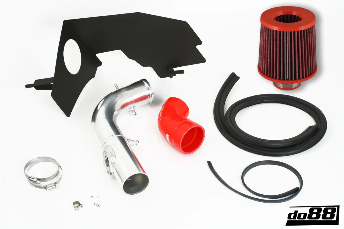 do88 - Układ dolotowy z filtrem - SAAB 9-3 2.0T 2005- Turbo intake system with filter, red hose