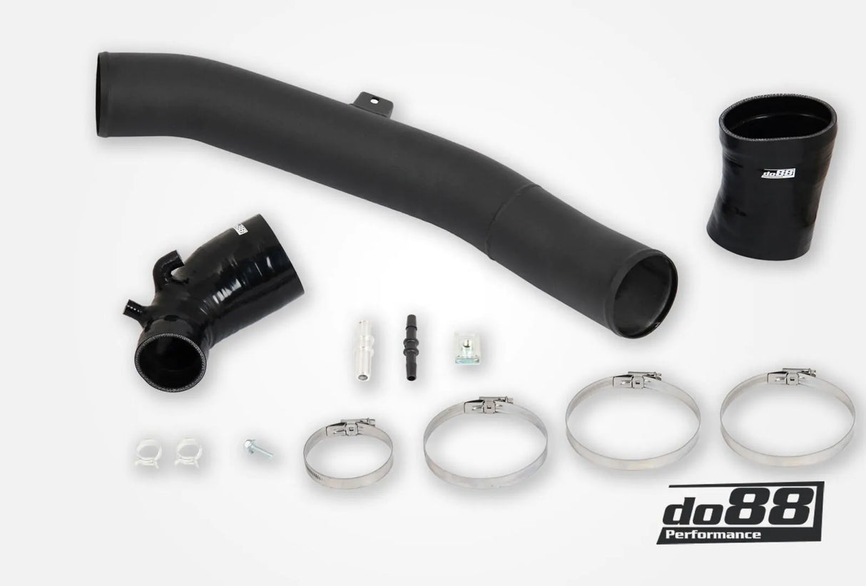 do88 - Przewód dolotowy - SAAB 9-5 2.8t V6 2010-2011 Inlet pipe with Black hoses