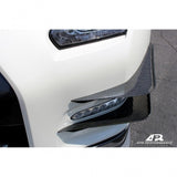 APR Performance - Karbonowe płetwy przedniego zderzaka - Nissan GTR R35 2012-2016