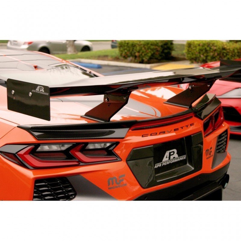 APR Performance -  Karbonowy, regulowany spojler - GTC-500 & Corvette C8