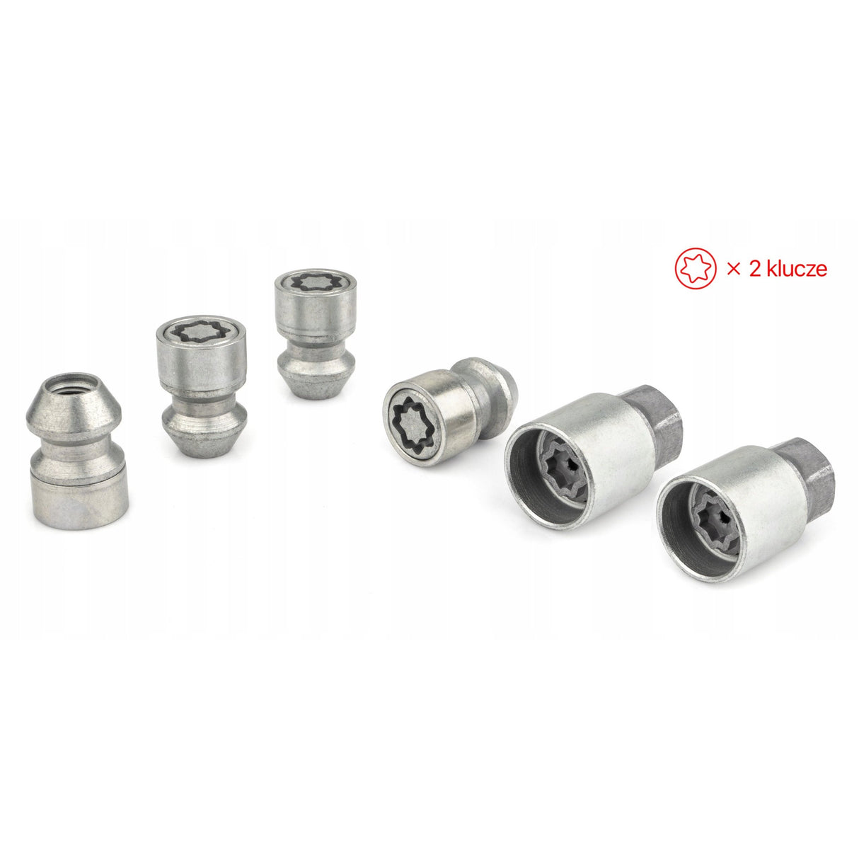 Farad - Nakrętki Zabezpieczające - 1/2'' UNF 34mm - JEEP VOLVO