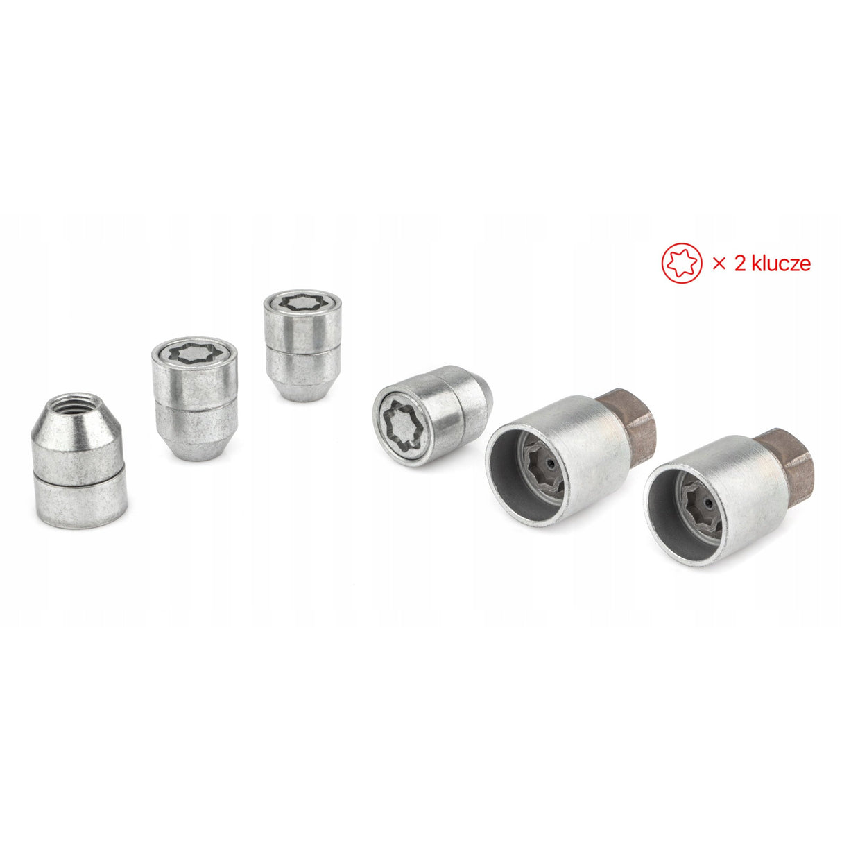 Farad - Nakrętki Zabezpieczające - M12x1.25x30mm - NISSAN SUBARU
