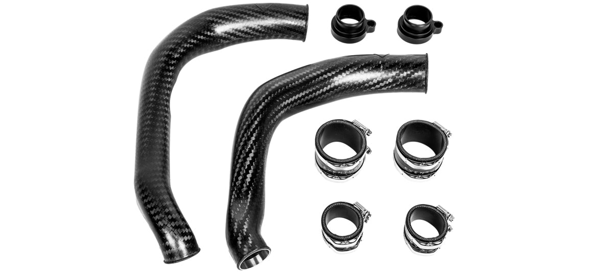 EVENTURI - Karbonowy Układ Dolotowy - BMW Seria 2, 3 i 4 S55 Carbon Chargepipes