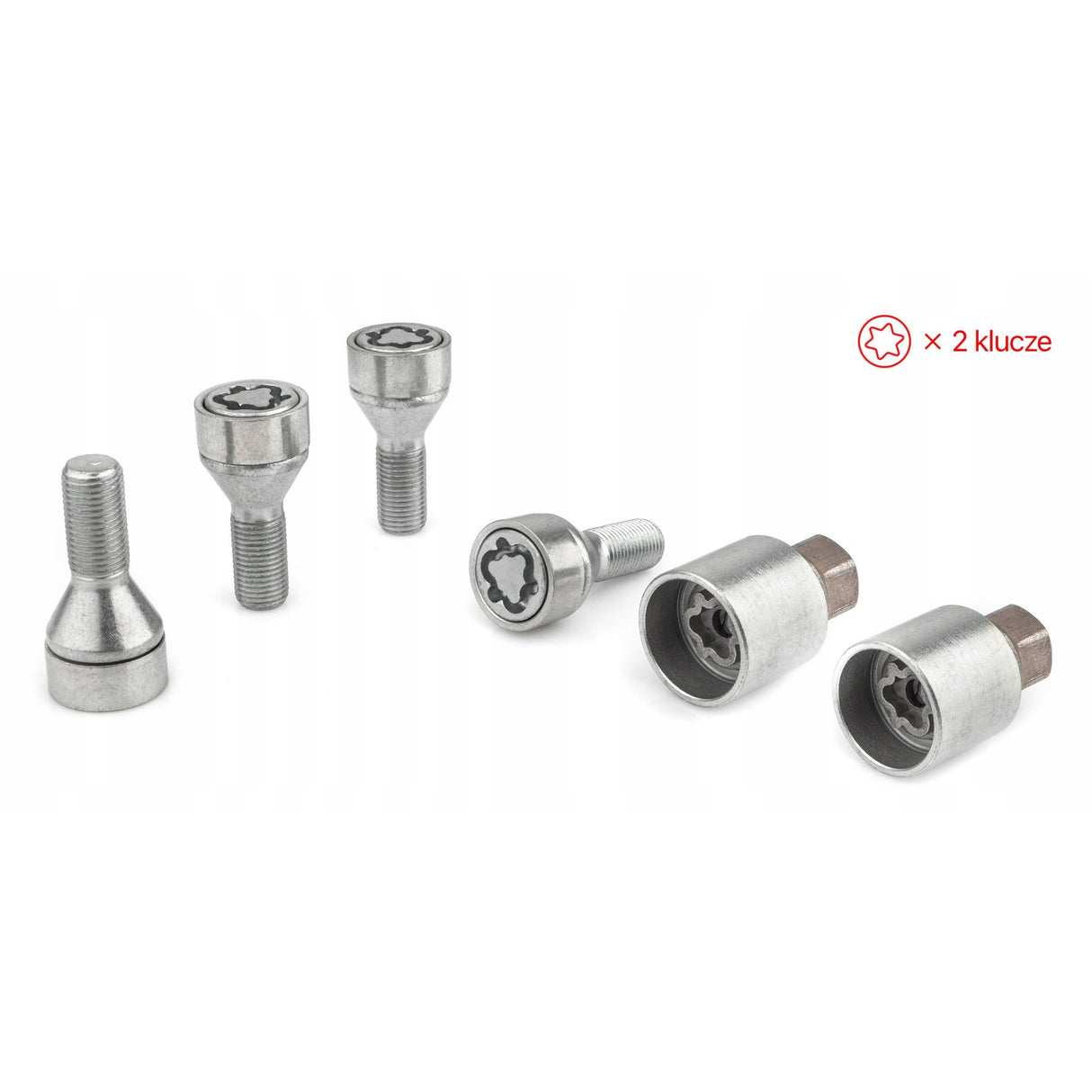 Farad - Śruby Zabezpieczające - M12x1.25x25mm - ALFA ROMEO CITROEN FIAT LANCIA PEUGEOT