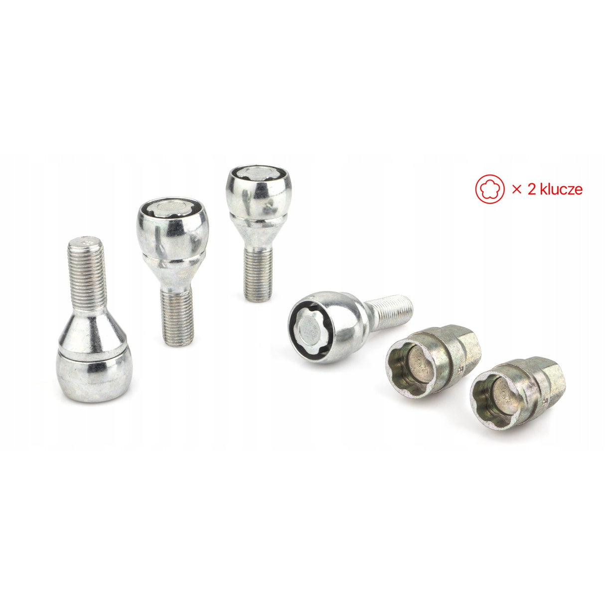 Farad - Śruby Zabezpieczające - M12x1.25x26mm - ALFA ROMEO CITROEN FIAT LANCIA PEUGEOT