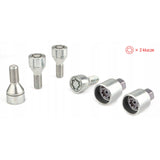 Farad - Śruby Zabezpieczające - M12x1.5x24mm - BMW DACIA FIAT FORD OPEL RENAULT