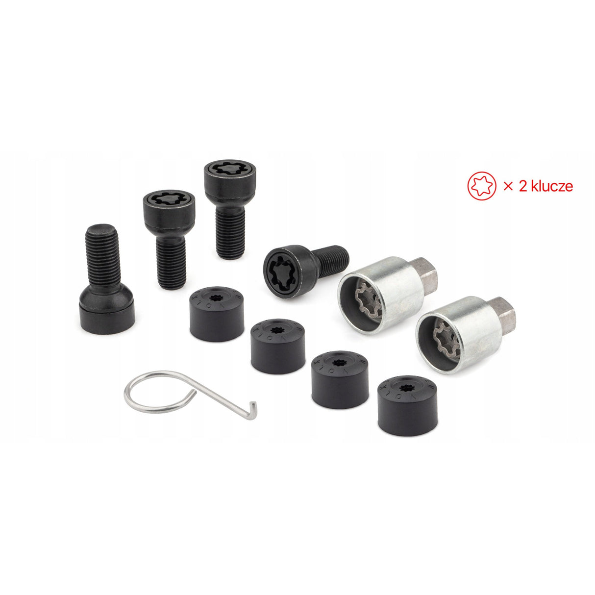 Farad - Śruby Zabezpieczające - M14x1.5x27mm - AUDI CUPRA SEAT SKODA VOLKSWAGEN VW