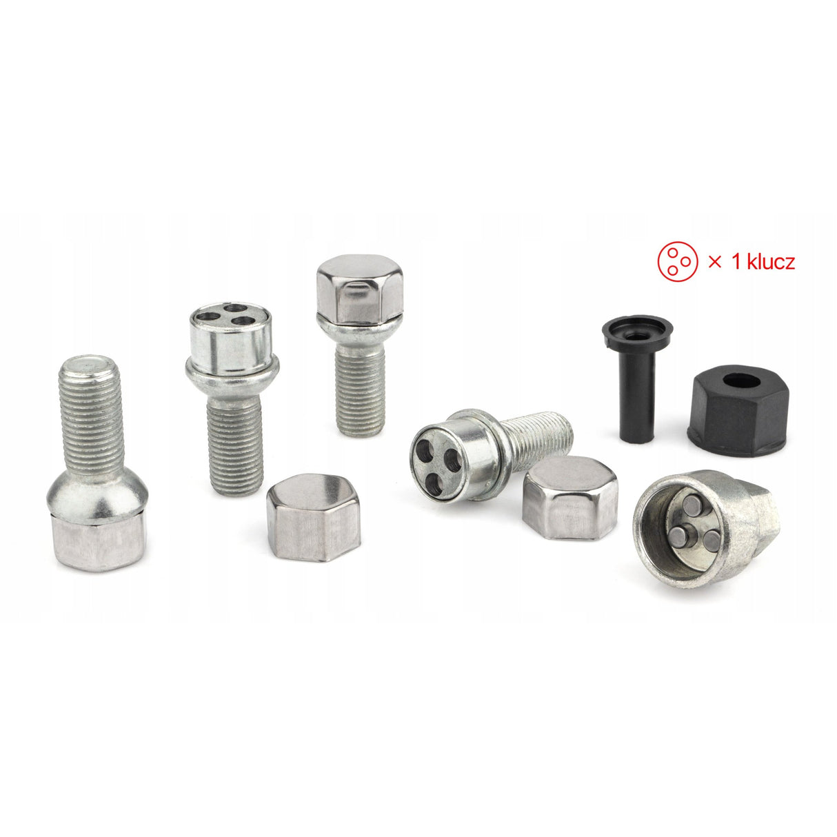 Farad - Śruby Zabezpieczające - M14x1.5x27mm - AUDI SKODA SEAT VOLKSWAGEN VW