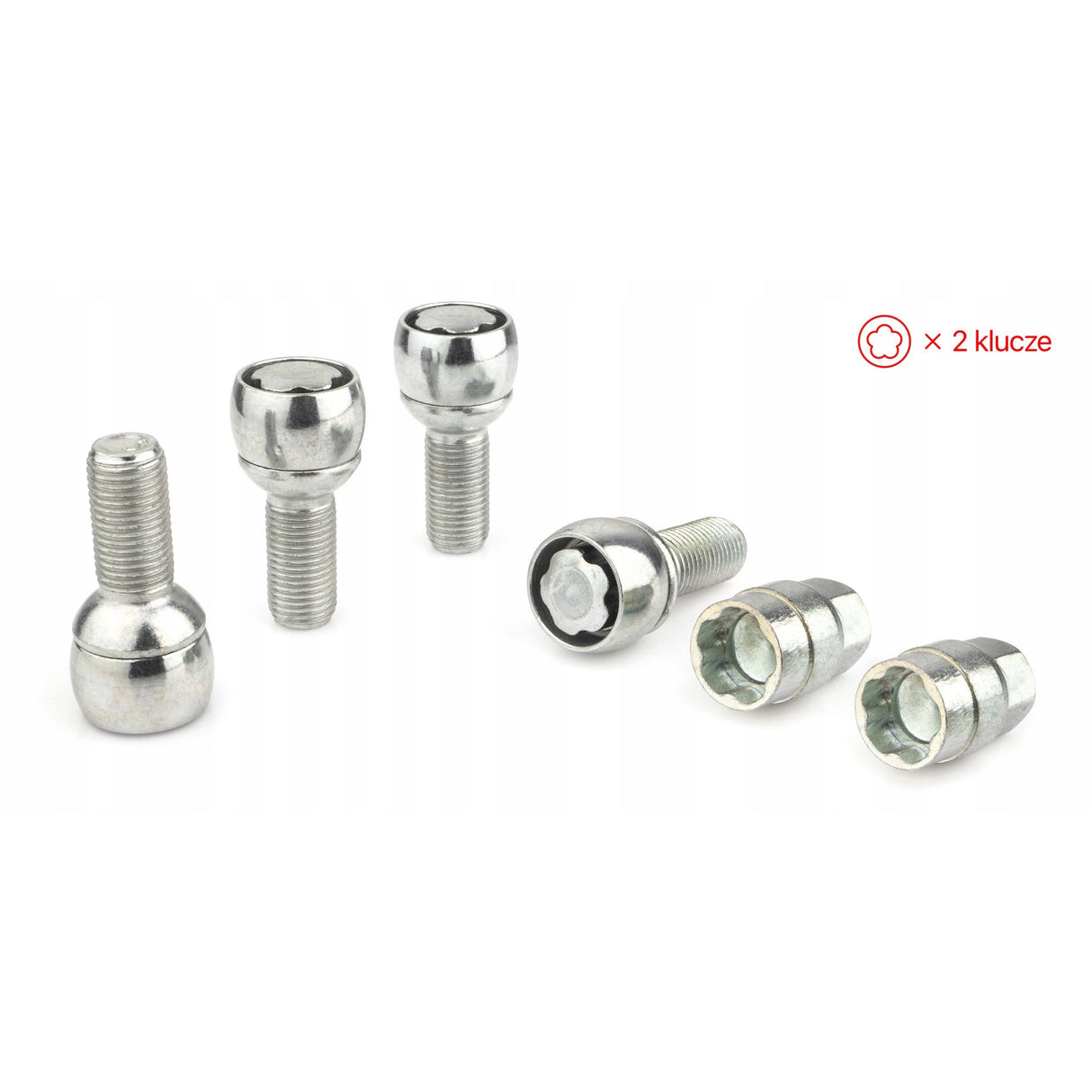 Farad - Śruby Zabezpieczające - M14x1.5x28mm - AUDI CUPRA SEAT SKODA VOLKSWAGEN VW
