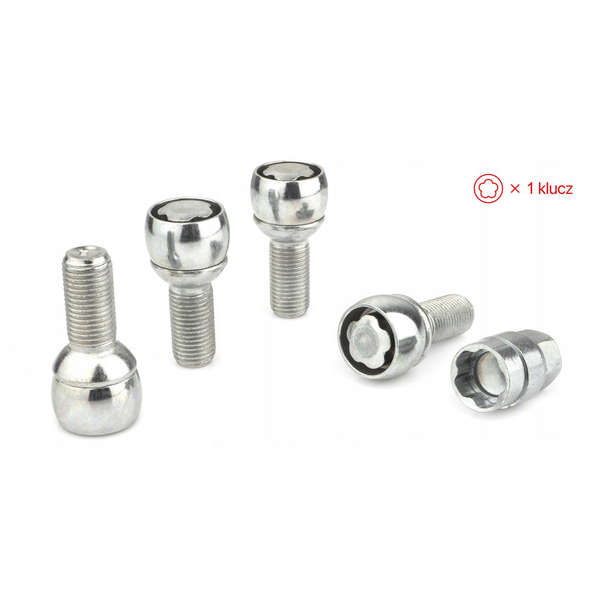 Farad - Śruby Zabezpieczające - M14x1.5x28mm - AUDI CUPRA SEAT SKODA VOLKSWAGEN VW
