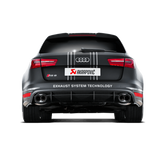 Akrapovic - Tytanowy układ wydechowy Evolution Line - Audi RS6 C7