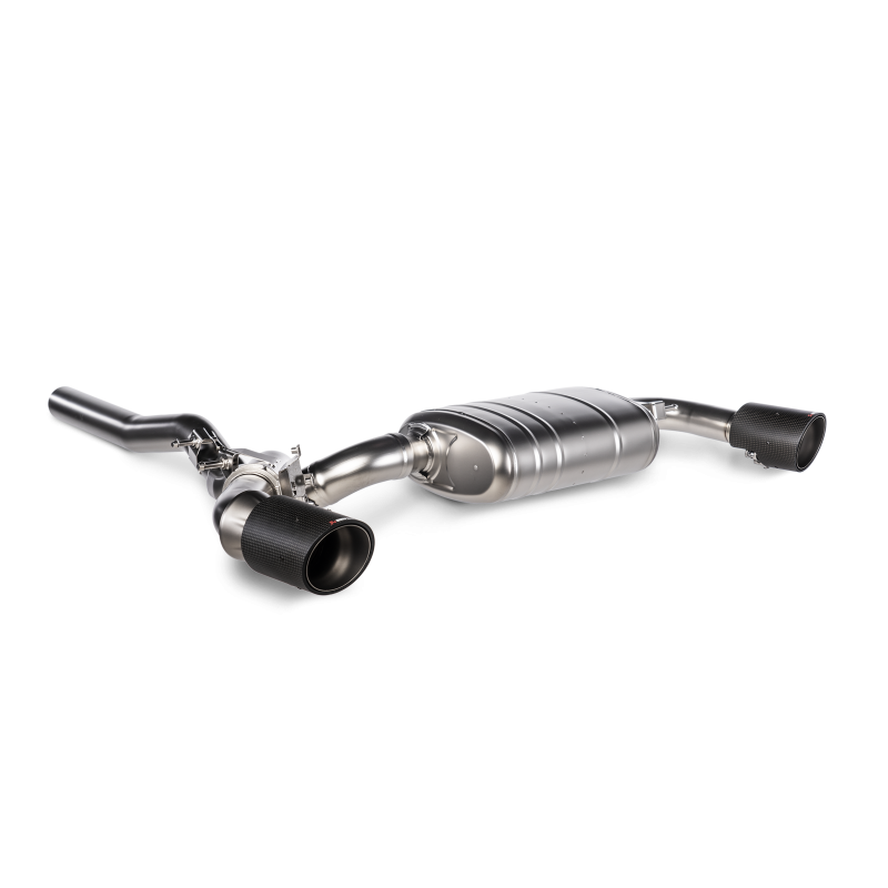 Akrapovic - Tytanowy układ wydechowy Slip-On - BMW M135i F40 / X2 M35i F39 / Mini Clubman JCW F54 / Countryman JCW F60 (OPF)