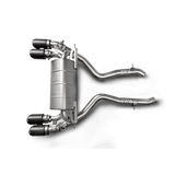 Akrapovic - Tytanowy układ wydechowy Slip-On - BMW M2 Competition / M2 CS F87
