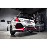 Milltek - Układ wydechowy Cat‑Back - Civic Type R - FK8