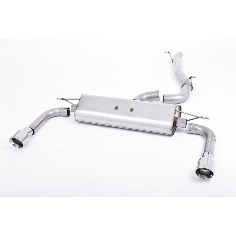 Milltek - Cat‑Back - Audi - A3 - 8V - 2.0 - TFSI - Sedan
