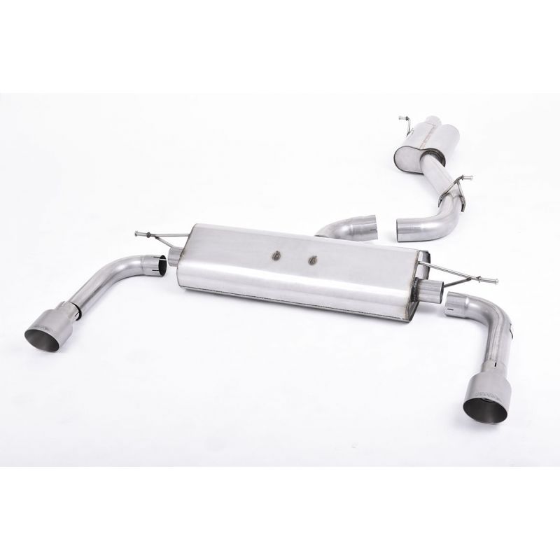 Milltek - Cat‑Back - Audi - A3 - 8V - 2.0 - TFSI - Sedan