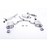 Milltek - Układ wydechowy Cat‑Back - A4 - B9 - 2.0 TFSI - Quattro