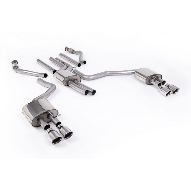 Milltek - Układ wydechowy - Cat‑Back – Audi - A6 - C7 - 3.0 TFSI