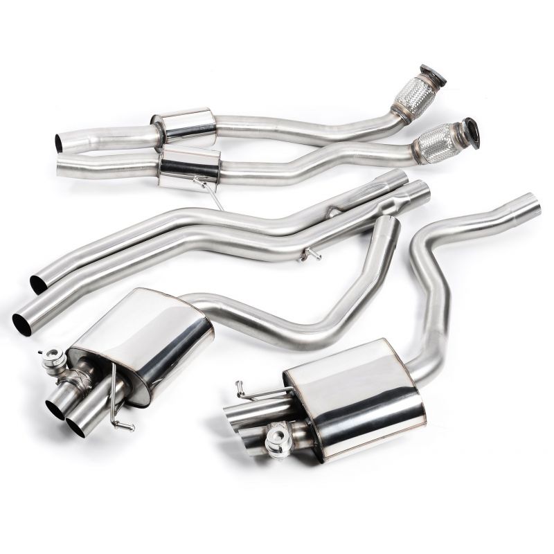 Milltek - Układ wydechowy - Cat‑Back -  RS4 - B8 - Avant 4.2 FSI