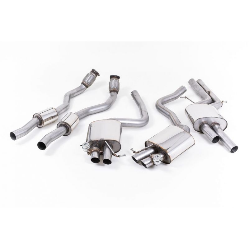 Milltek - Układ wydechowy - Cat‑Back -  RS4 - B8 - Avant 4.2 FSI