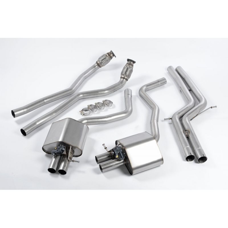 Milltek - Układ wydechowy Cat‑Back – Audi RS6 - RS7 - C7 - 4.0 - TFSI