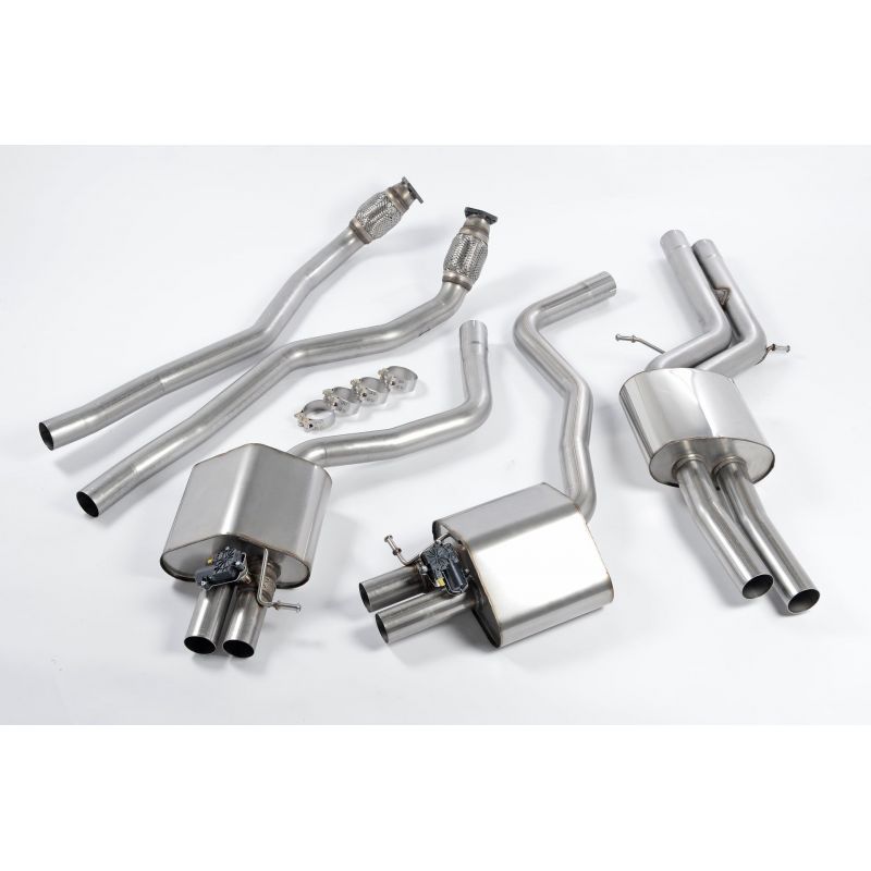 Milltek - Układ wydechowy Cat‑Back – Audi RS6 - RS7 - C7 - 4.0 - TFSI